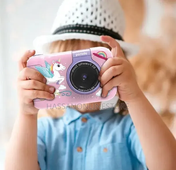 Porodo Lifestyle Kids Flip Digital Camera With Tripod Stand