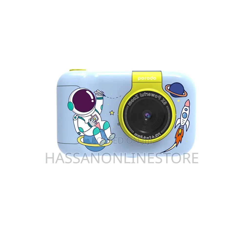 Porodo Lifestyle Kids Flip Digital Camera With Tripod Stand