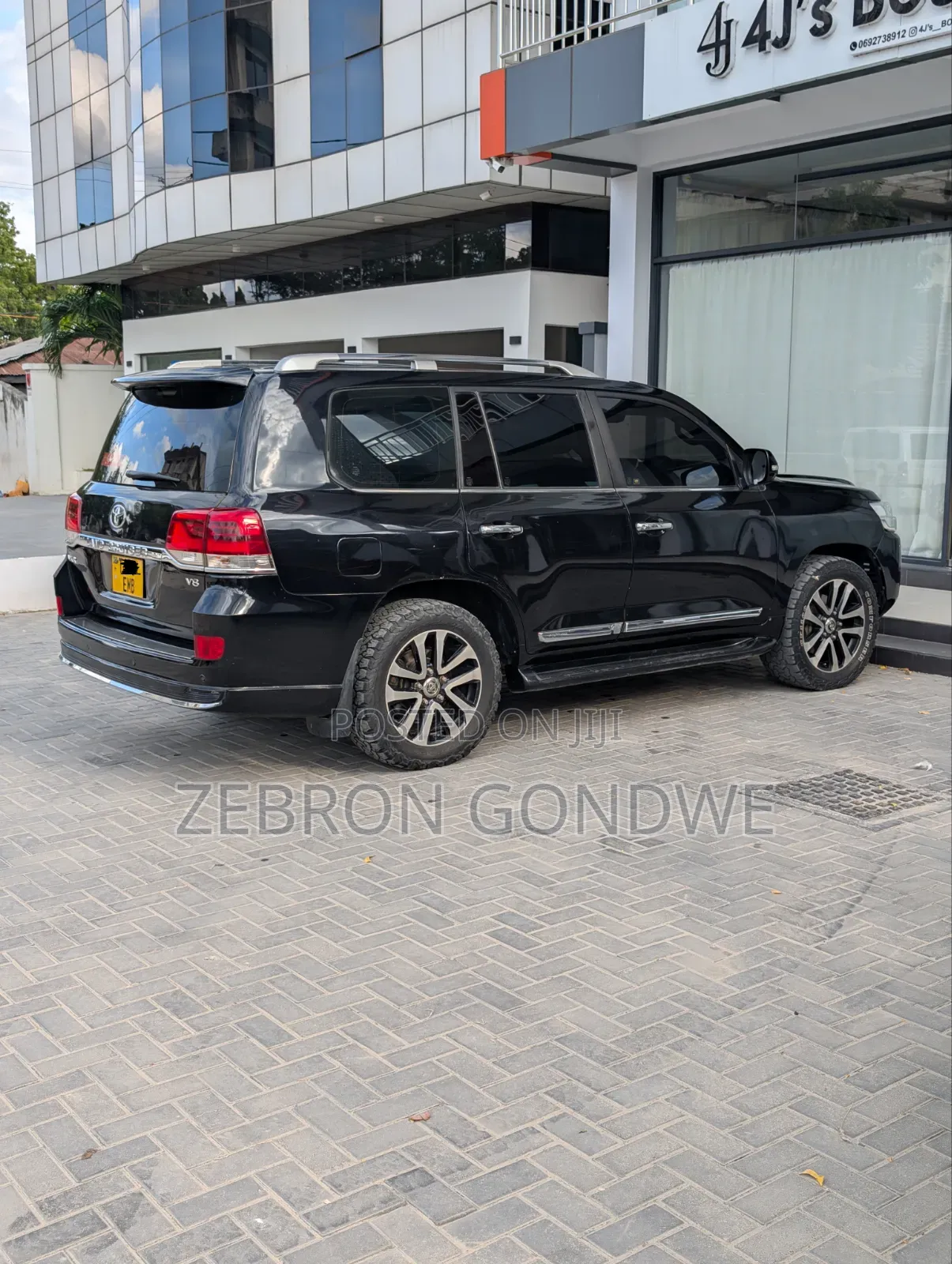 Toyota Land Cruiser 4.5 V8 TD 2019 Black