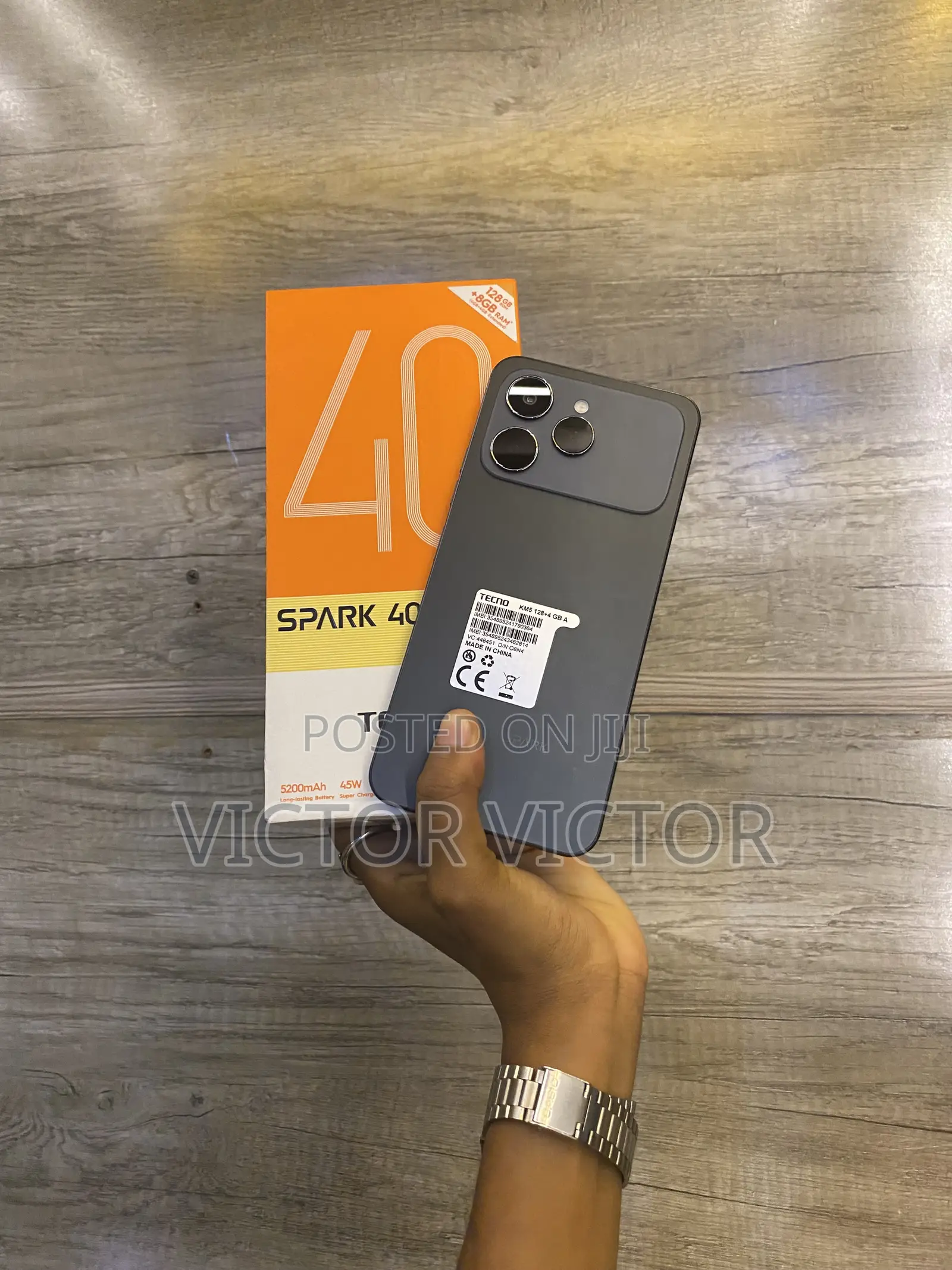 Tecno Camon 40 128 GB Black