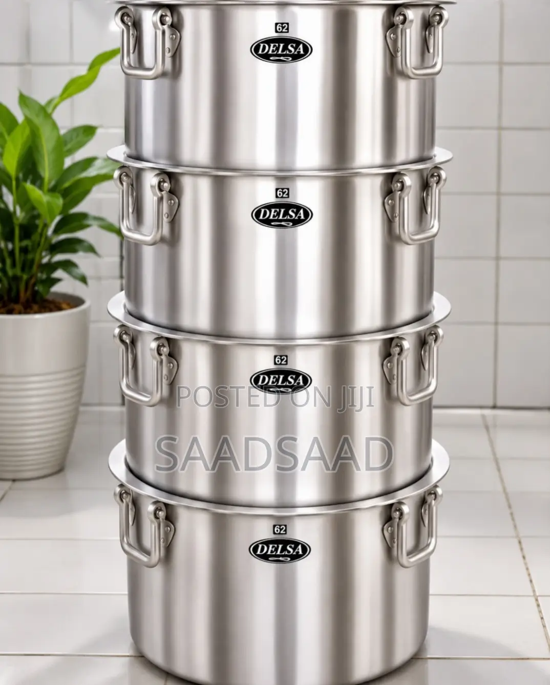 Large Aluminum Pots
