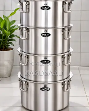 Large Aluminum Pots