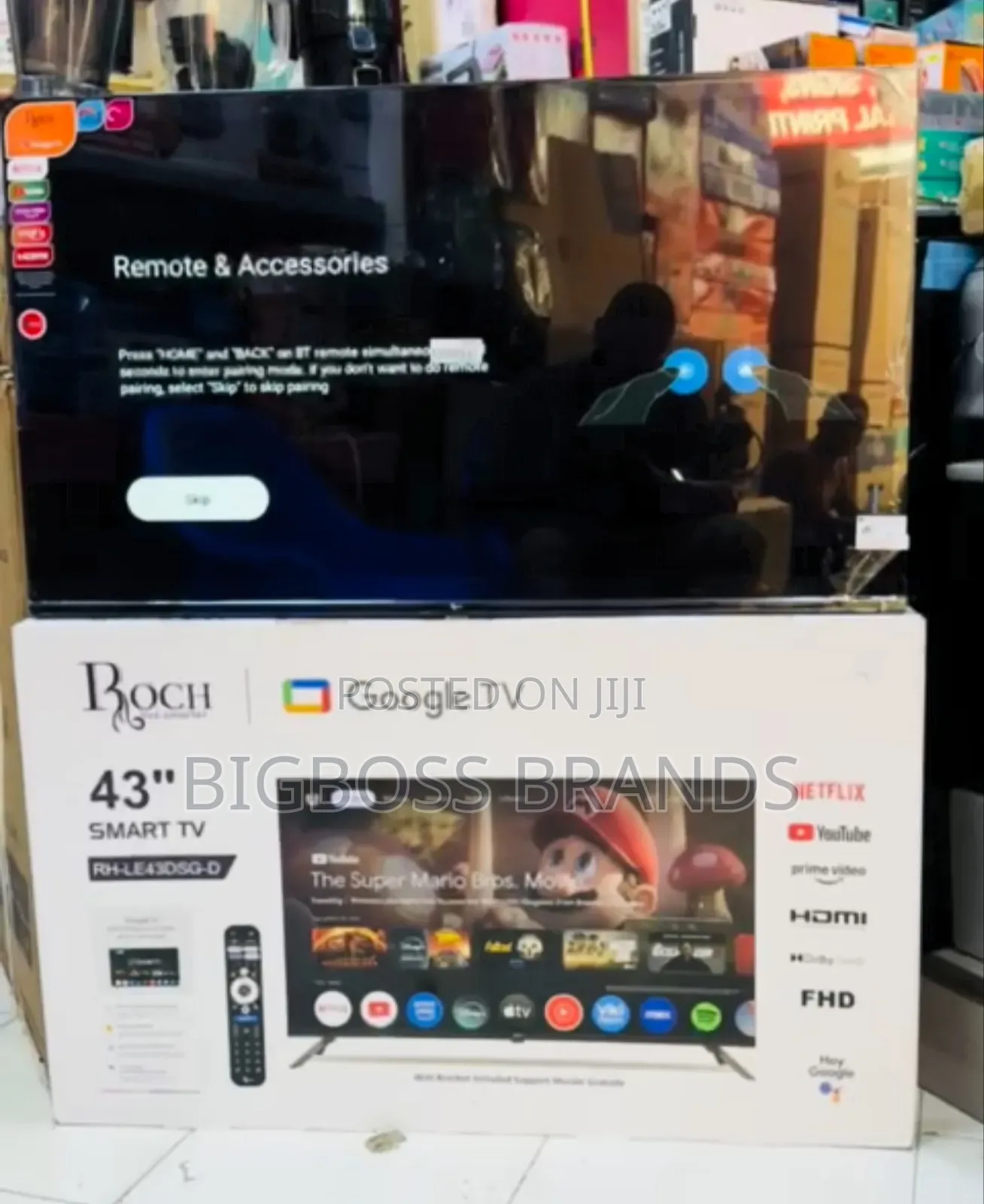 Roch Google Tv Smart 43 Inches