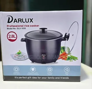 Darlux Rice Cooker Lita 2.8 Ina Sufuria Mbili