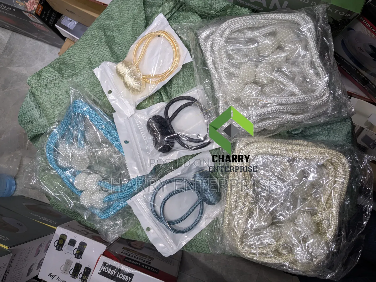 Magnetic Curtain Tie Kifaa Maridadi Chenye Sumaku Cha Kufungia Pazia