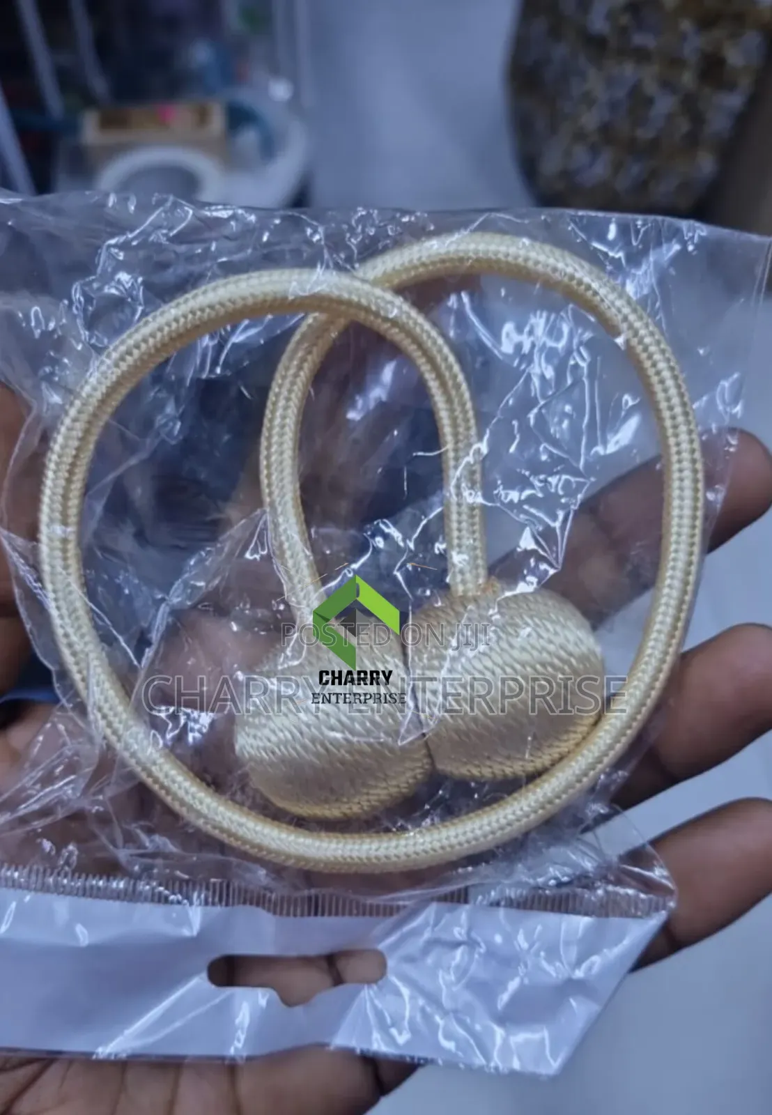 Magnetic Curtain Tie Kifaa Maridadi Chenye Sumaku Cha Kufungia Pazia