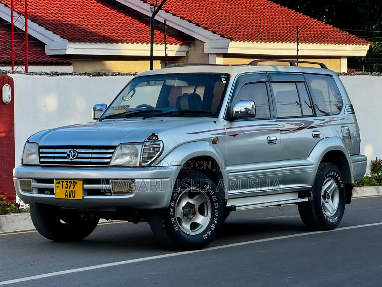 Toyota Land Cruiser Prado 2001 Silver