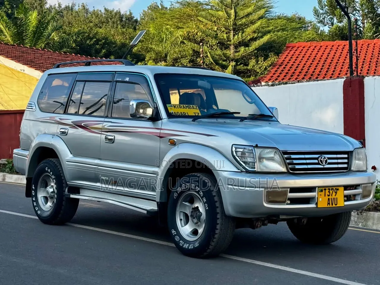 Toyota Land Cruiser Prado 2001 Silver