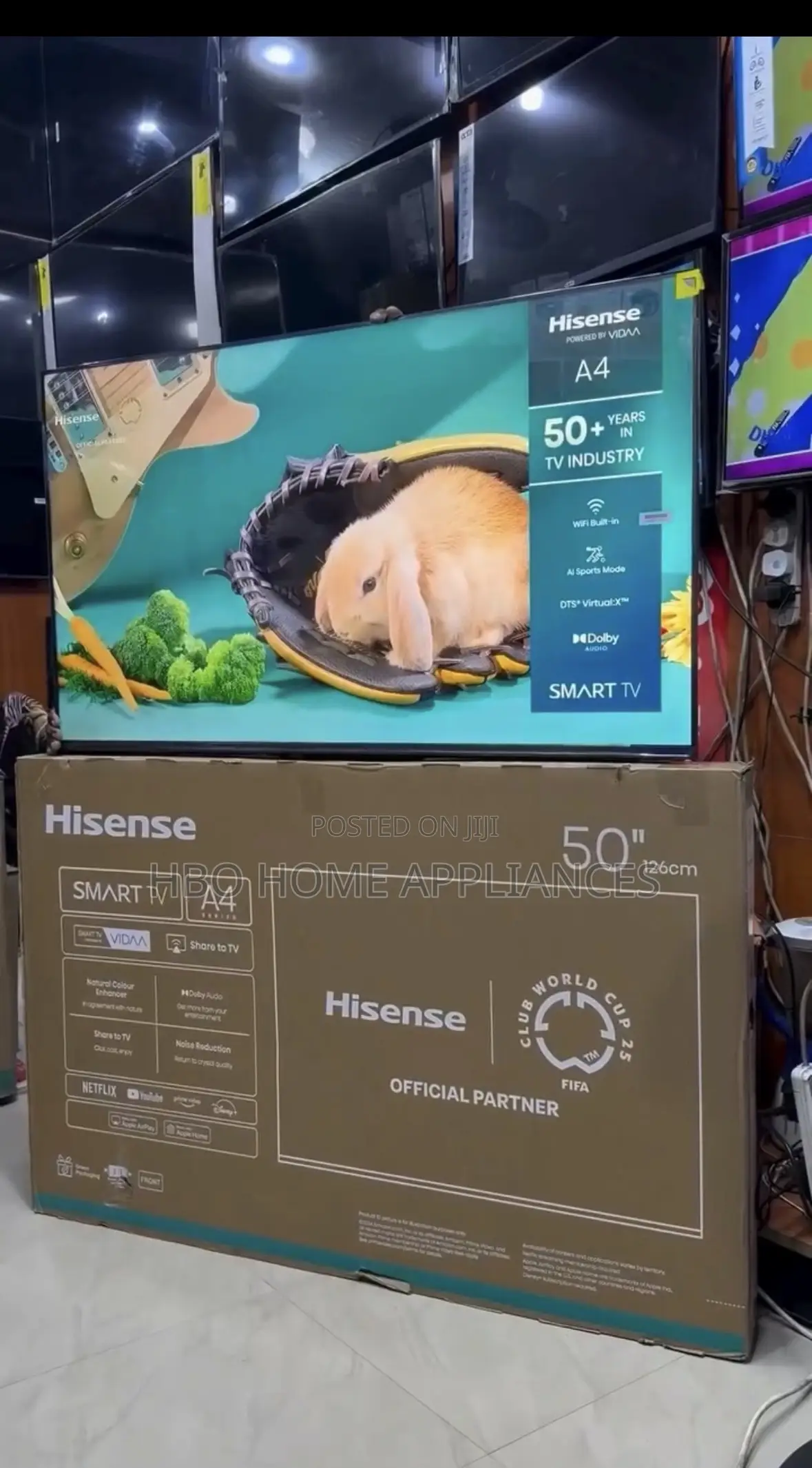 Hisense Smart Tv A4 Series 50”