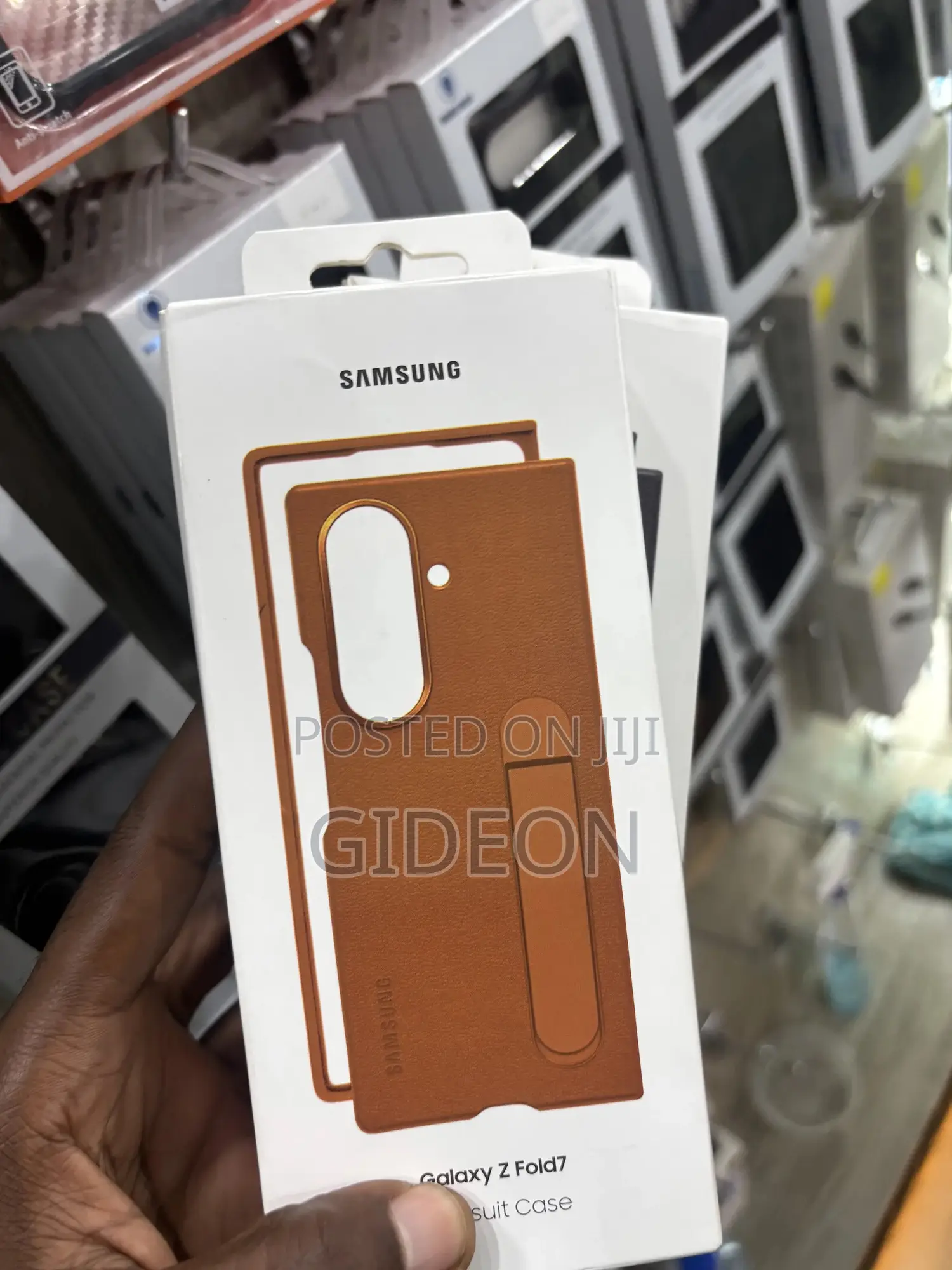 Samsung Galaxy Z Fold 6 7 Leather Cover Classic