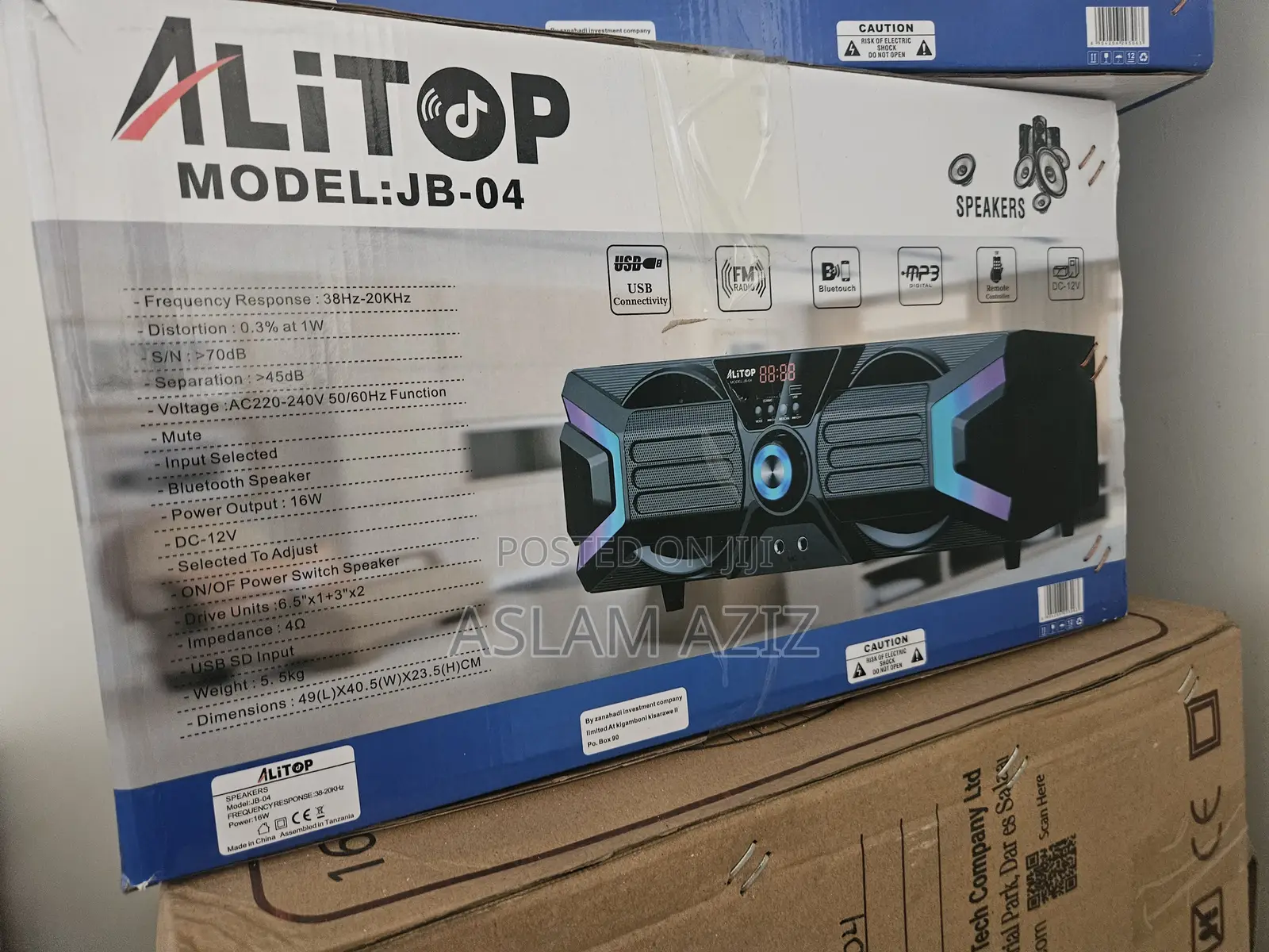Alitop Speakers Model Jb_04