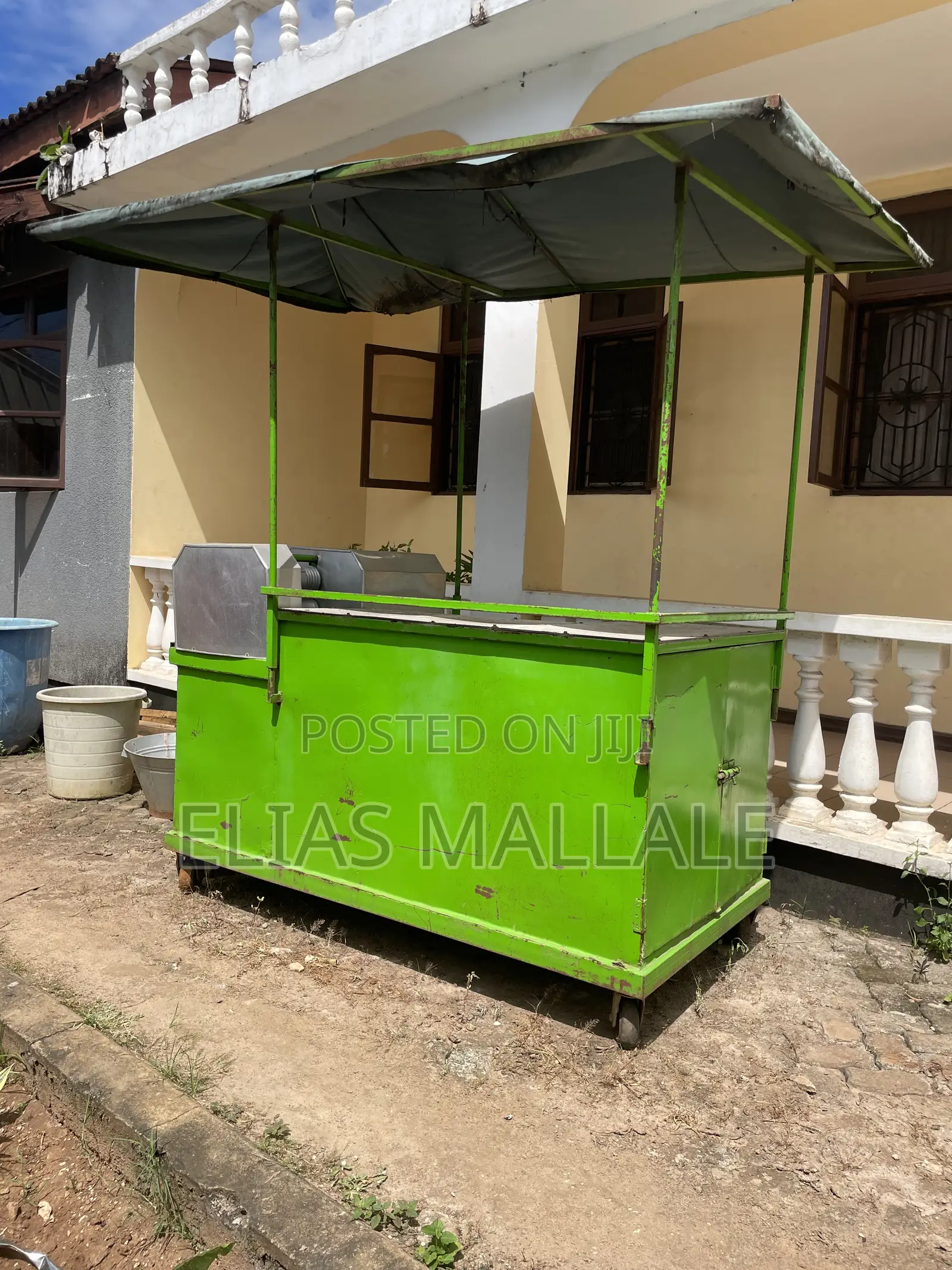 Mobile Cane Juice Mashine