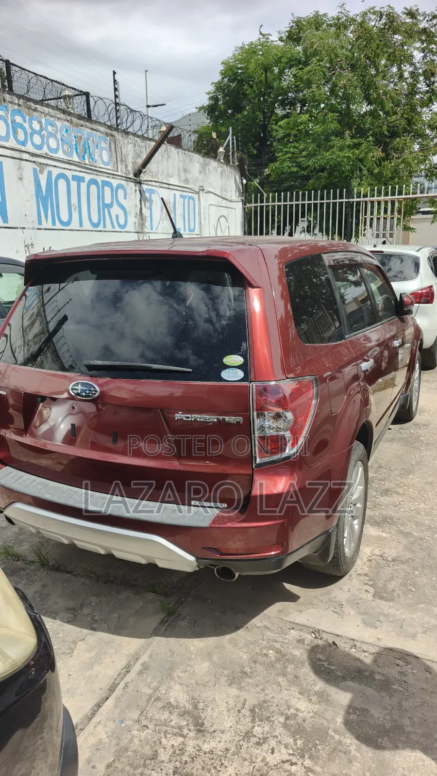 Subaru Forester 2012 Maroon