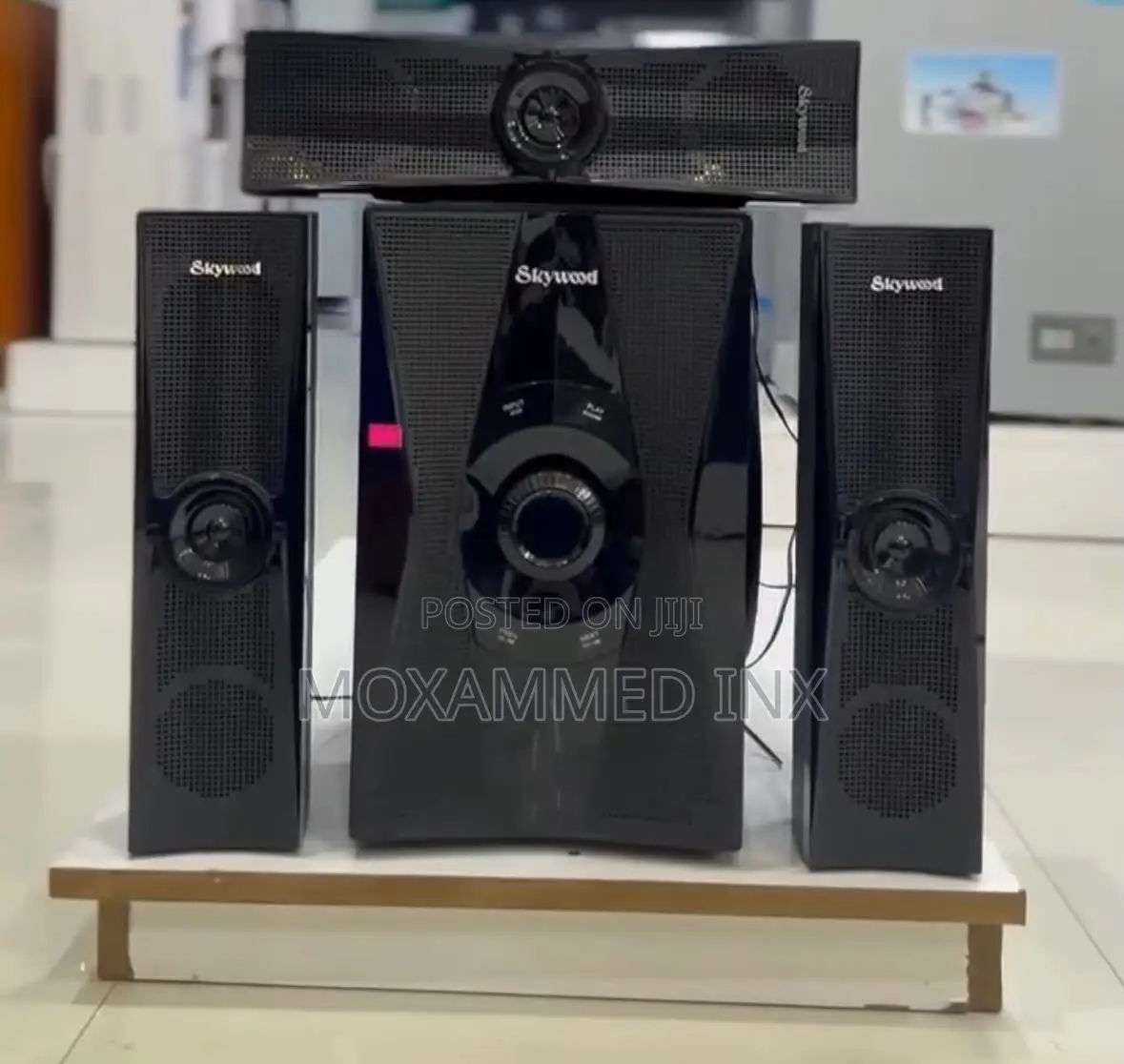 Skywood Subwoofer R-14sauti Nzito Na Yenye Ubora Wa Hali Ya Juu Kwa