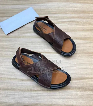Men's Sandals New Brand New Design Material Leather