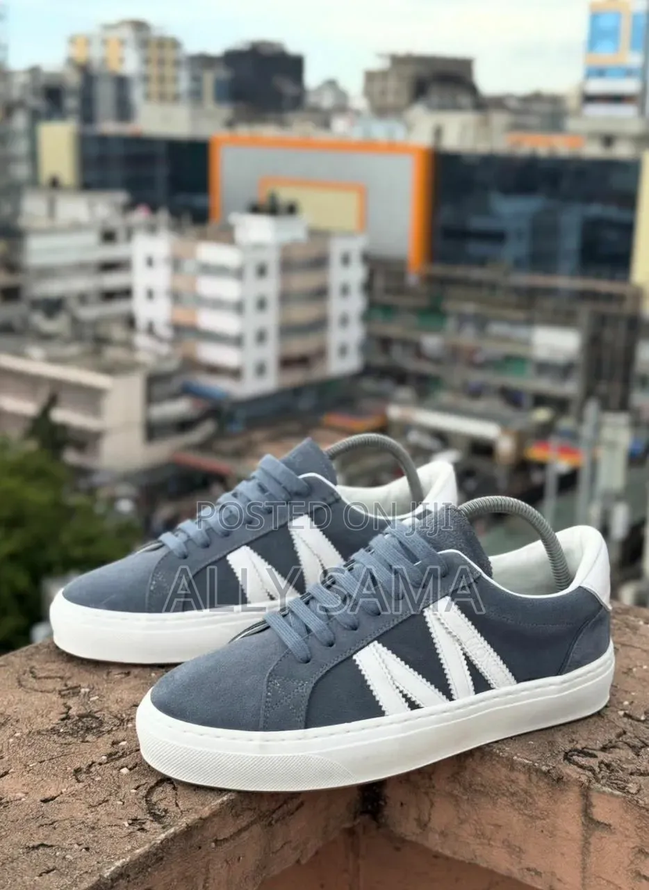 Men's Shoes Moncler Material Suede