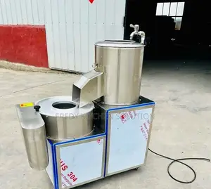 Commercial Potato Washing, Peeling and Cutting Machine