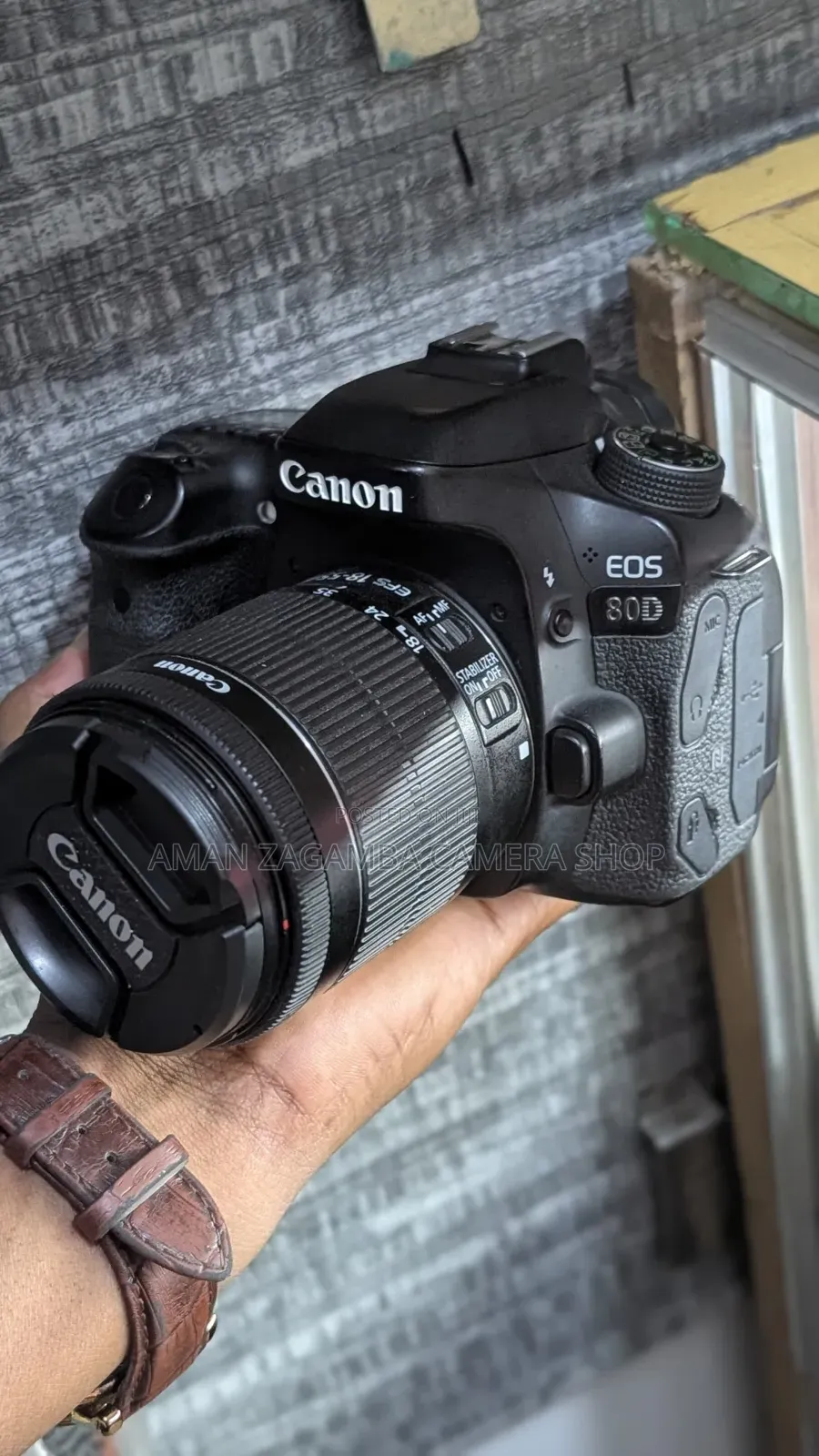 Canon80d With 18-135
