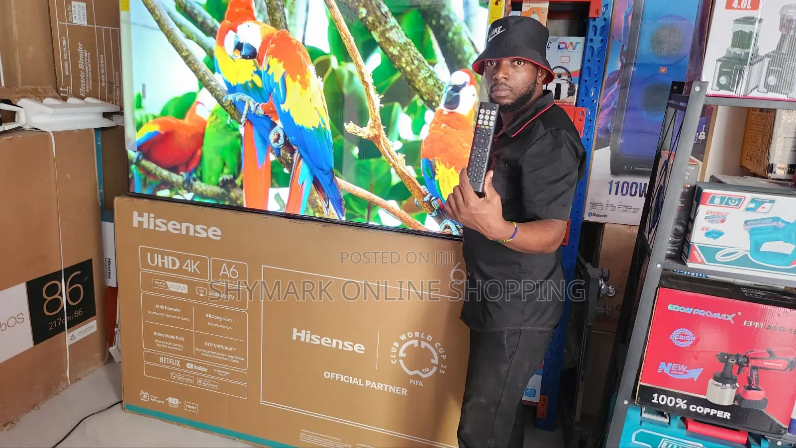 Hisense 65 Inch Uhd A6 Series Smart Tv