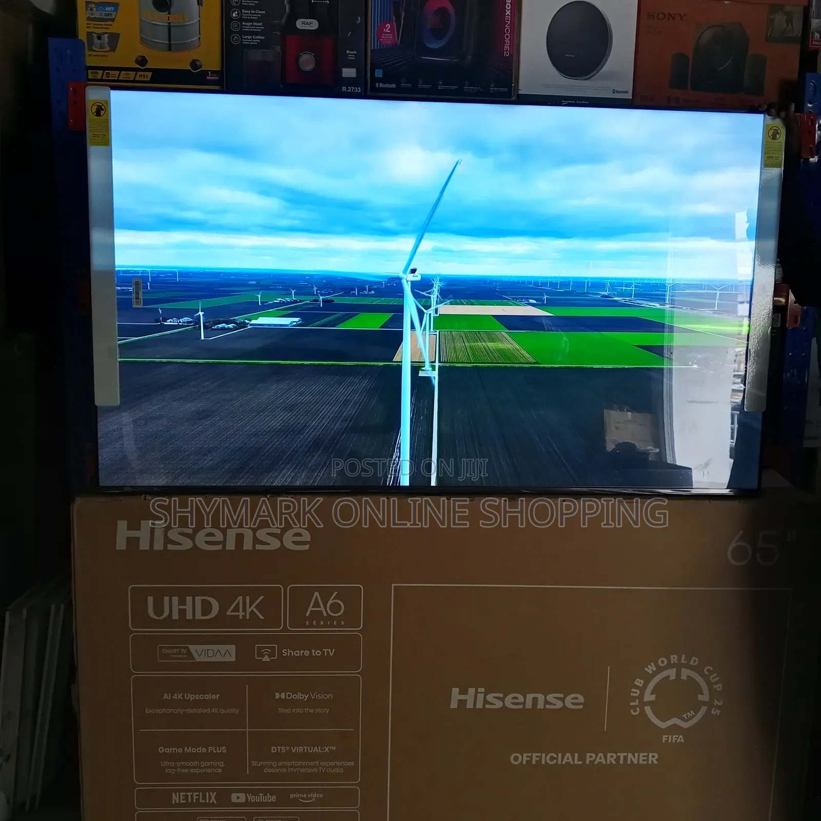 Hisense 65 Inch Uhd A6 Series Smart Tv