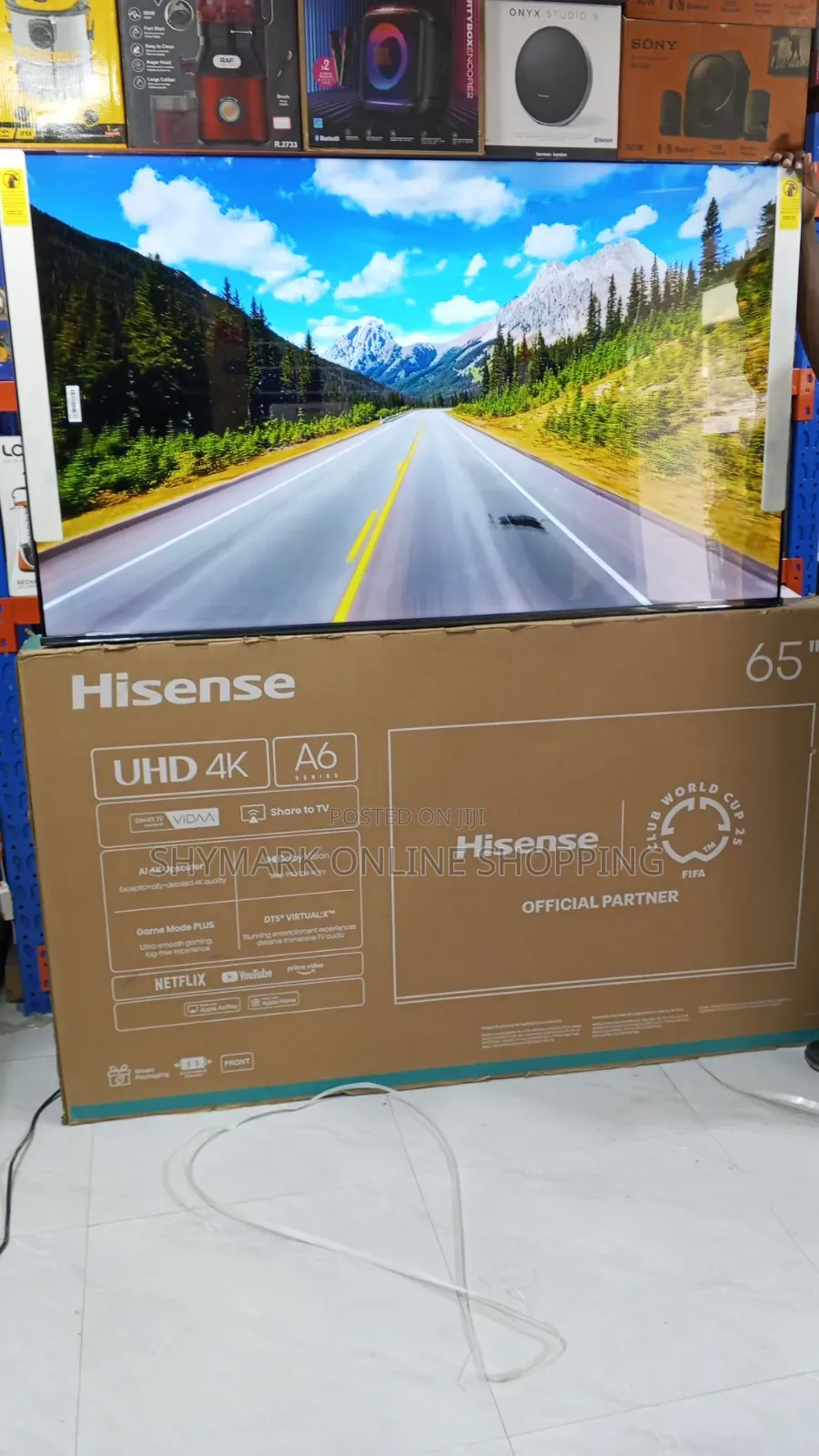 Hisense 65 Inch Uhd A6 Series Smart Tv