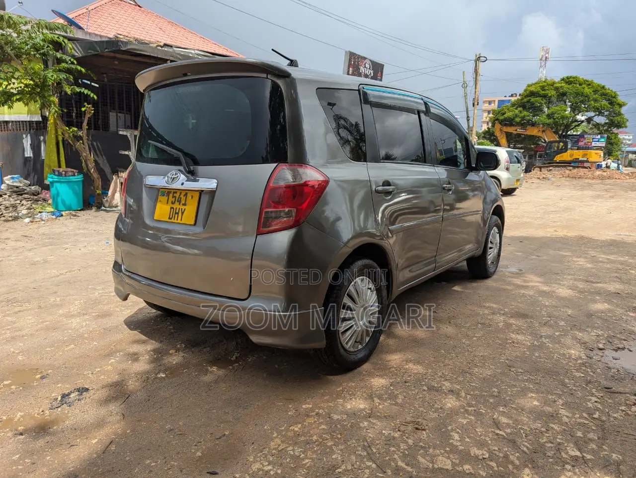 Toyota Ractis 2007 Gray