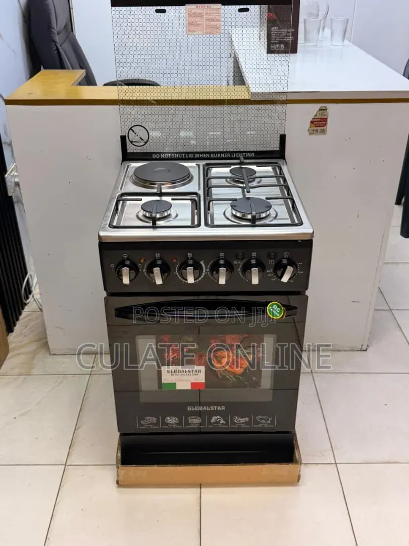 Global Star 4 Plates Stove With Oven