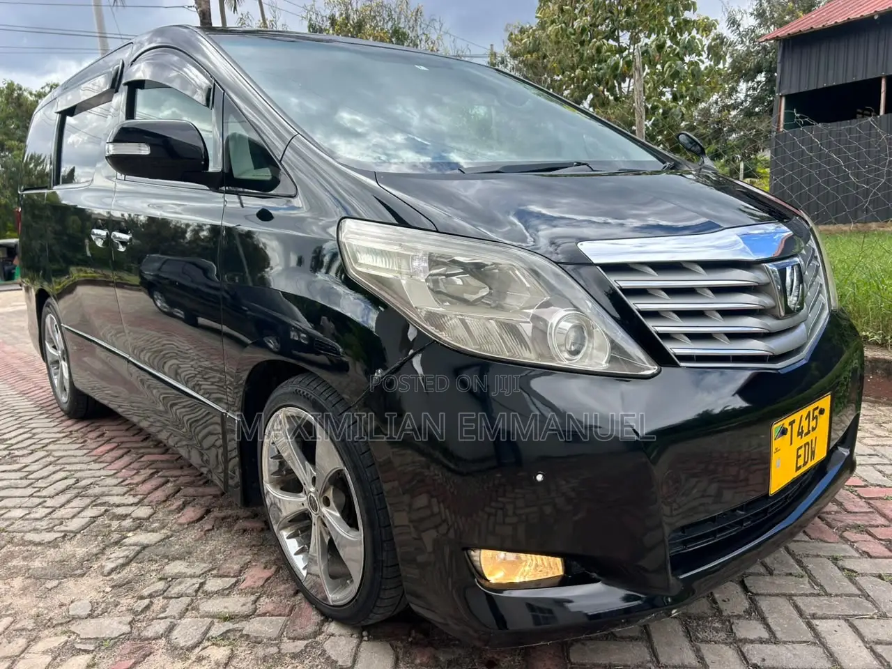 Toyota Alphard 2008 Black