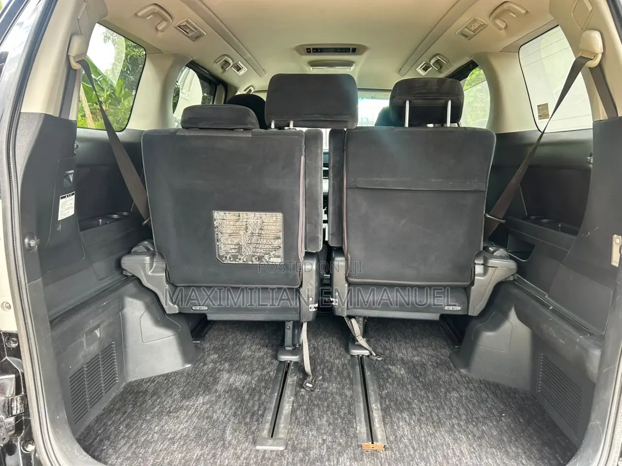 Toyota Alphard 2008 Black