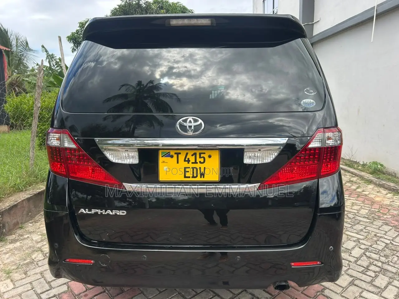 Toyota Alphard 2008 Black