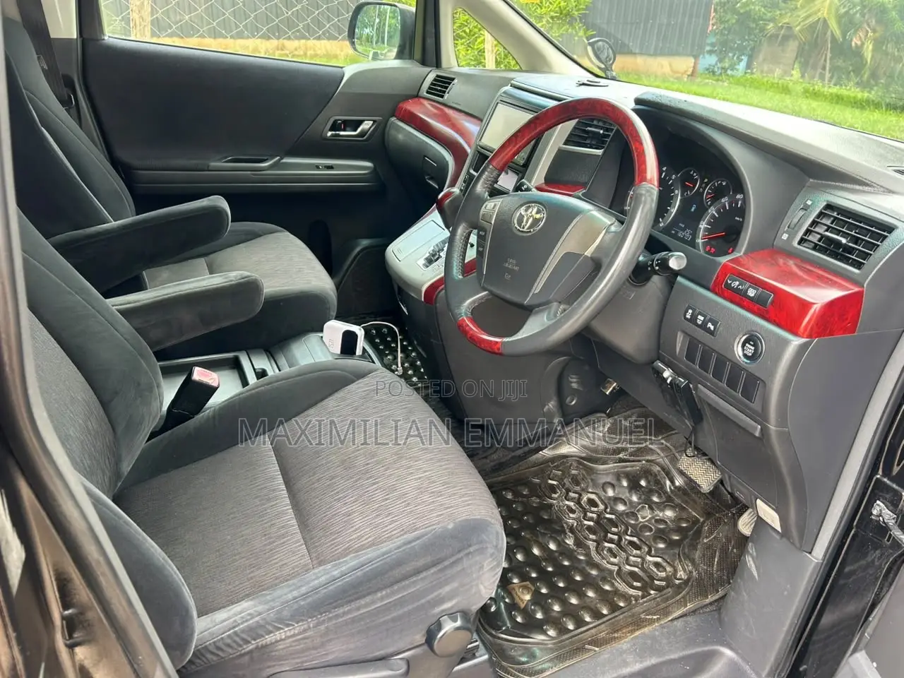 Toyota Alphard 2008 Black