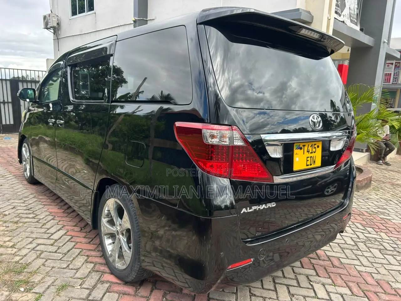 Toyota Alphard 2008 Black