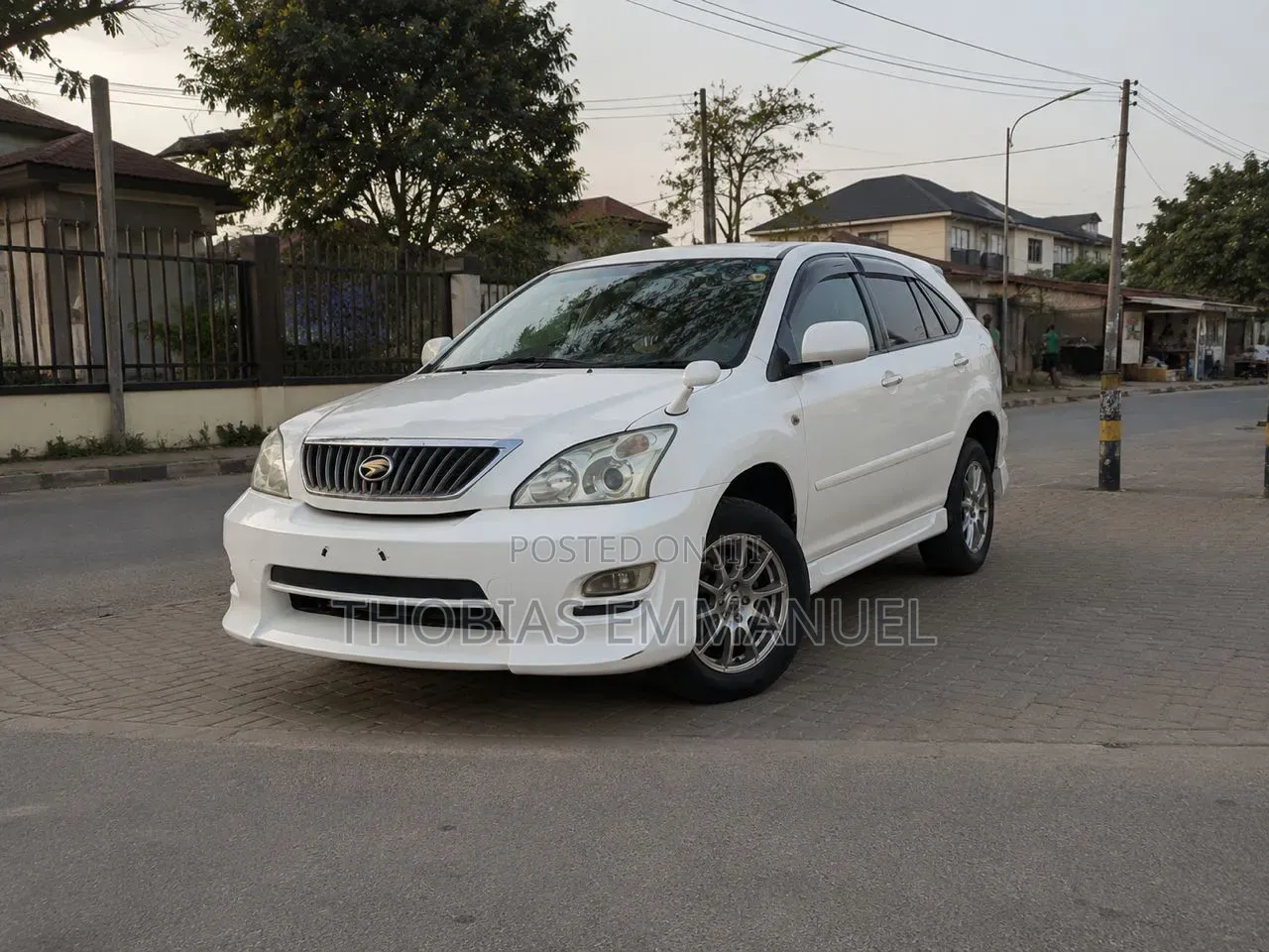 Toyota Harrier 2007 White