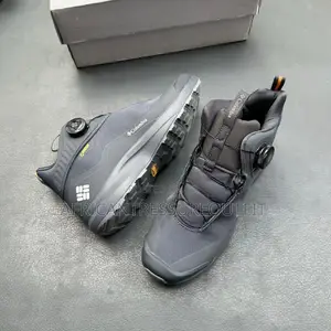 Colombia Hiking Shoes Featuring a Boa Lacing System and Vibram Sole
