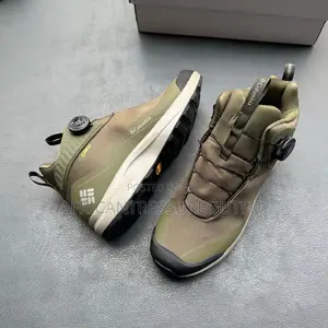 Colombia Hiking Shoes Featuring a Boa Lacing System and Vibram Sole