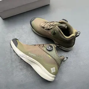 Colombia Hiking Shoes Featuring a Boa Lacing System and Vibram Sole