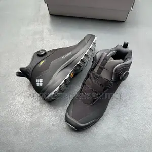 Colombia Hiking Shoes Featuring a Boa Lacing System and Vibram Sole