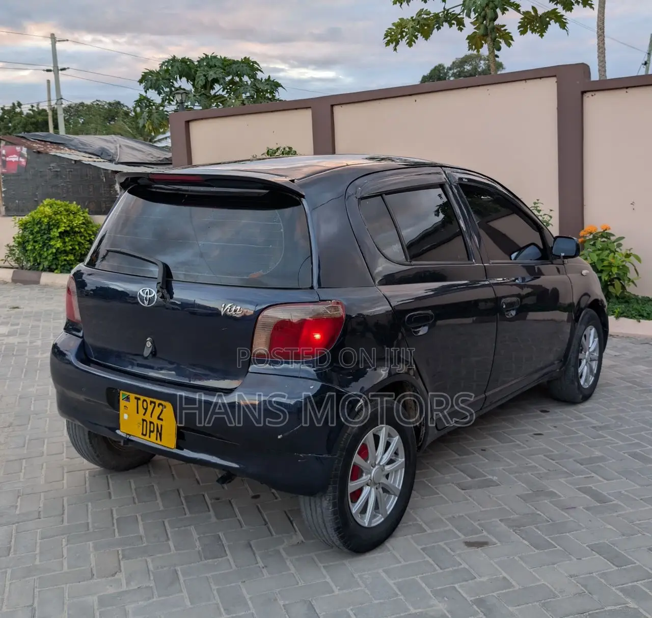 Toyota Vitz 2003 Black