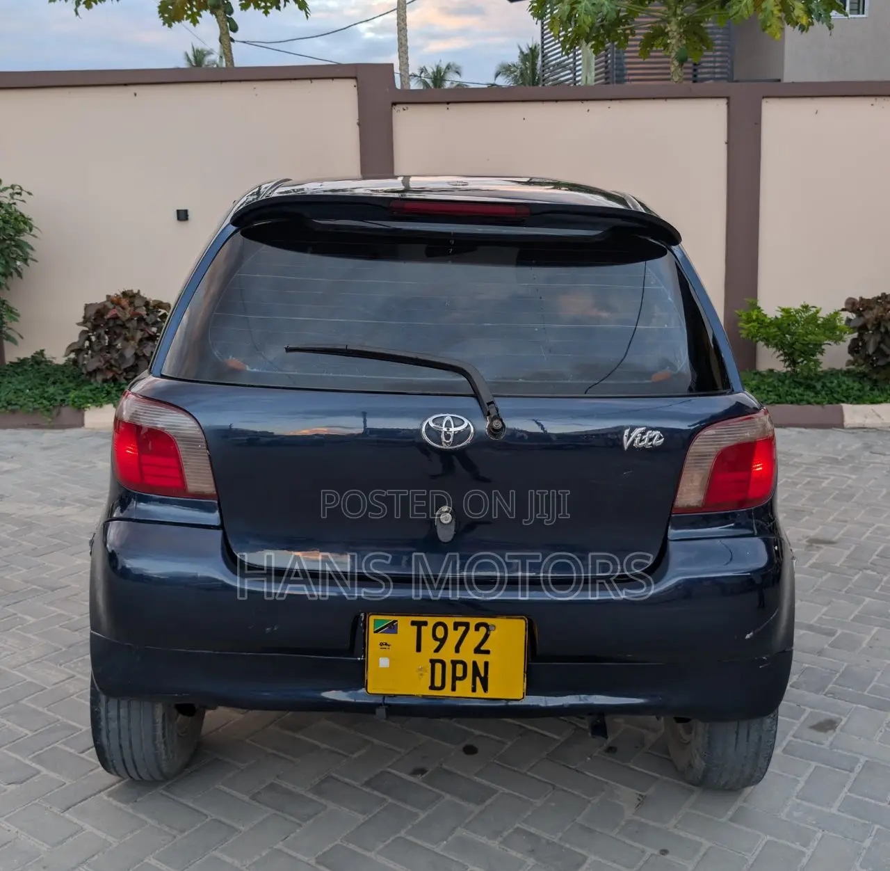 Toyota Vitz 2003 Black