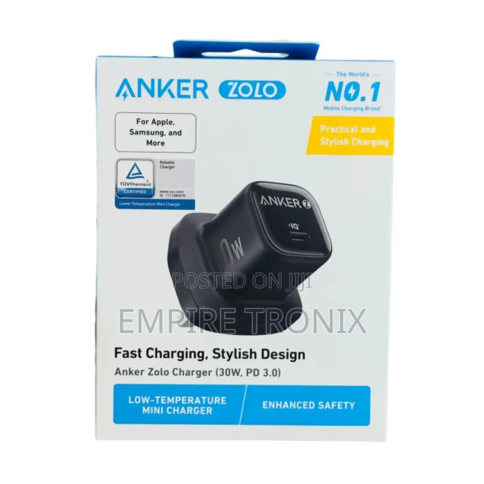 Anker Zolo 30w Compact Usb C Gan Charger