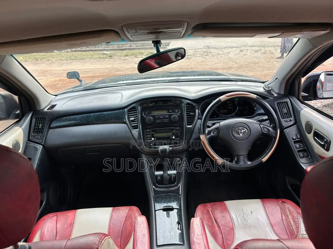 Toyota Kluger 2008 Black