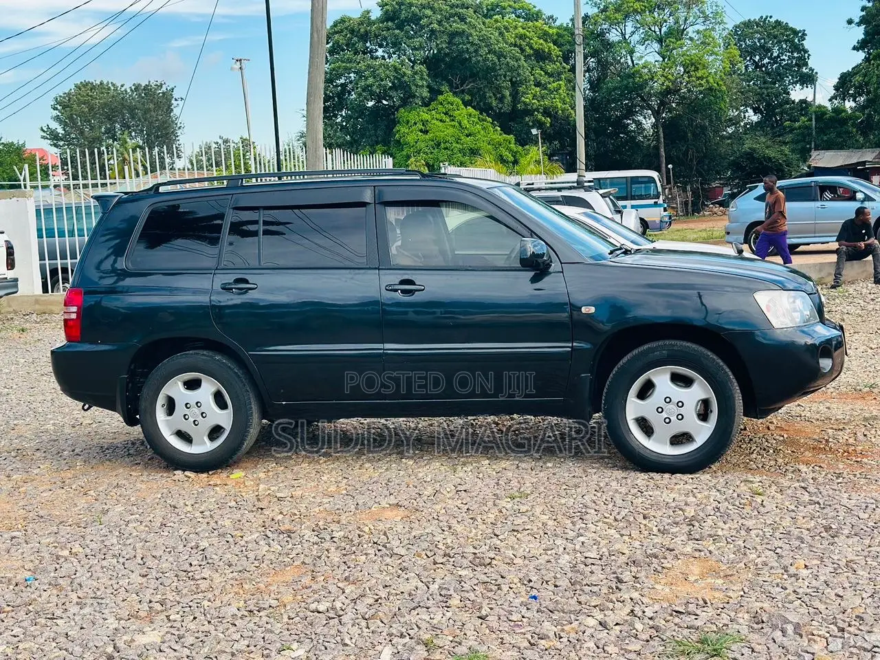 Toyota Kluger 2008 Black