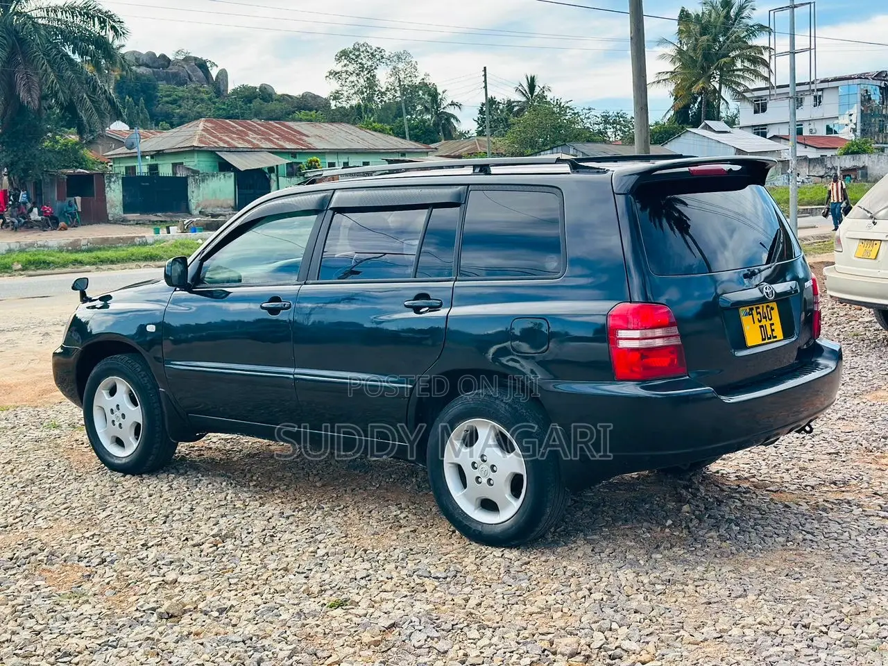 Toyota Kluger 2008 Black