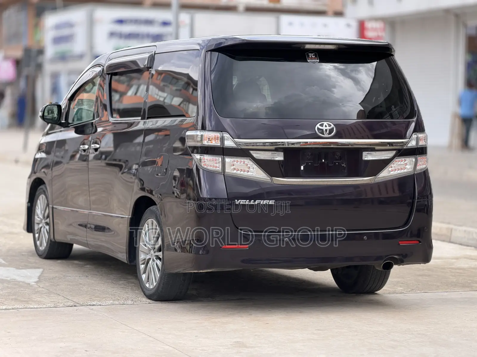 Toyota Alphard 2.4 Petrol FWD 2013 Maroon