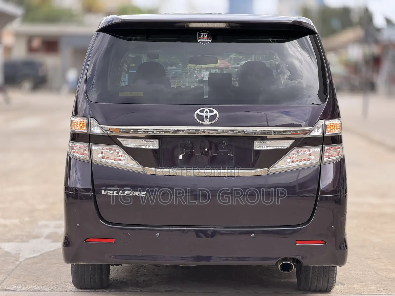 Toyota Alphard 2.4 Petrol FWD 2013 Maroon