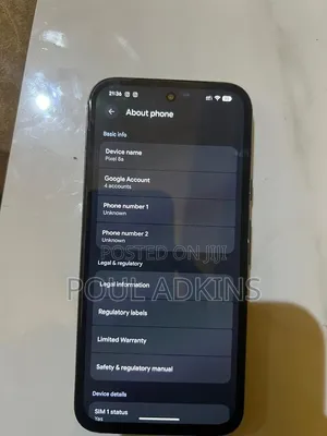 Google Pixel 8a 128 GB Black