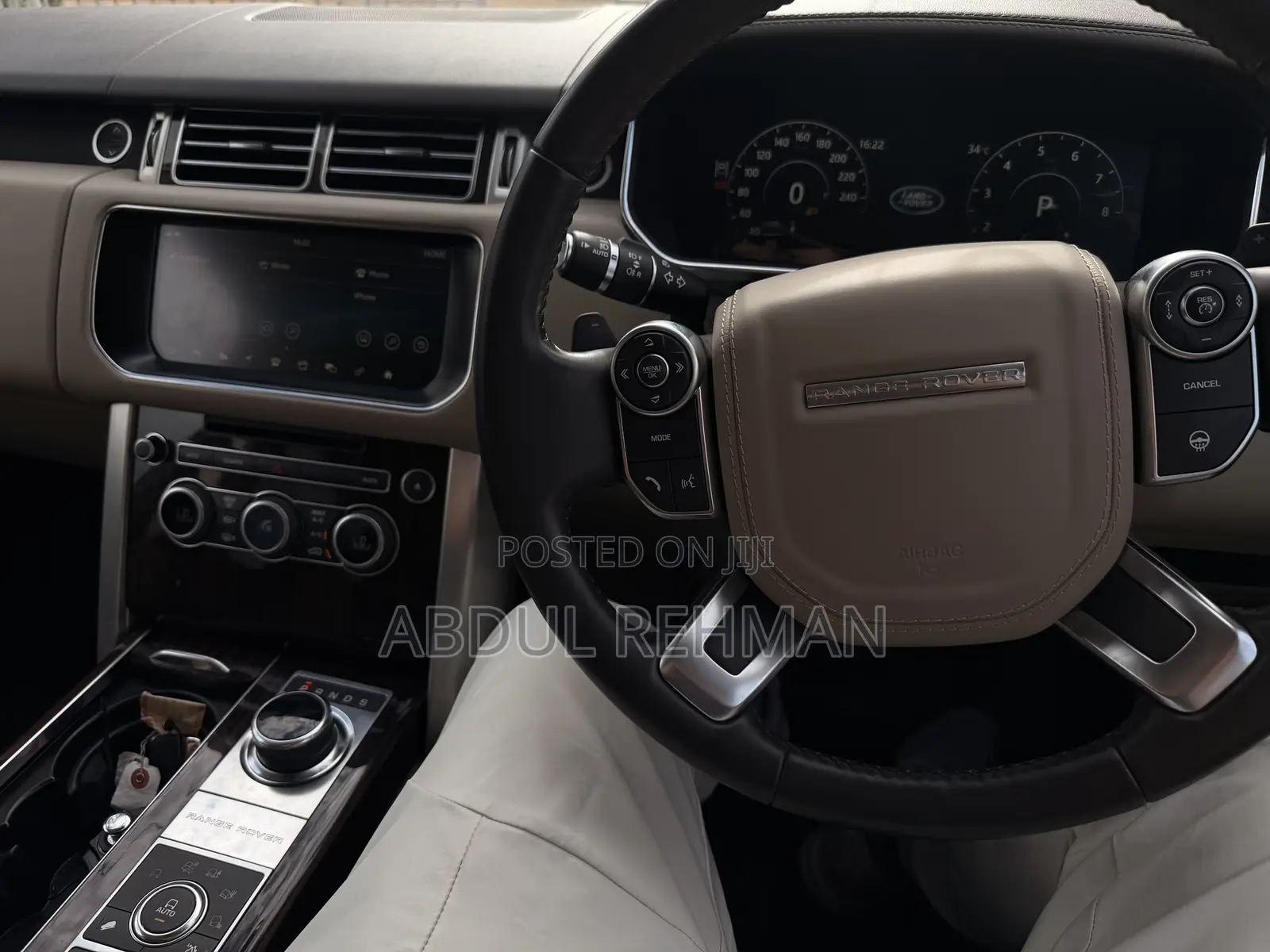 Land Rover Range Rover Vogue 2016 Black
