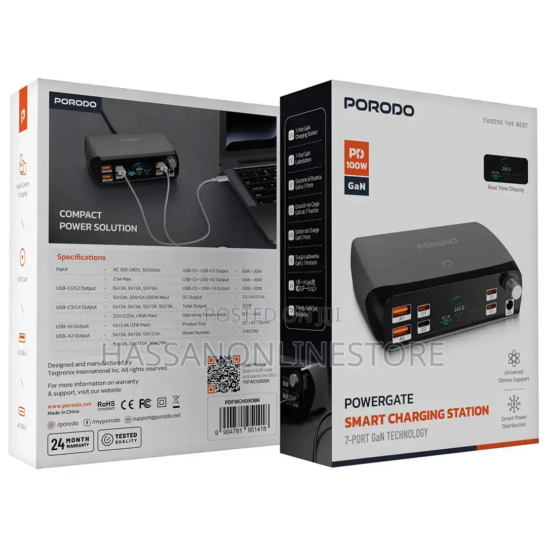 Porodo Powergate Smart Charging Station