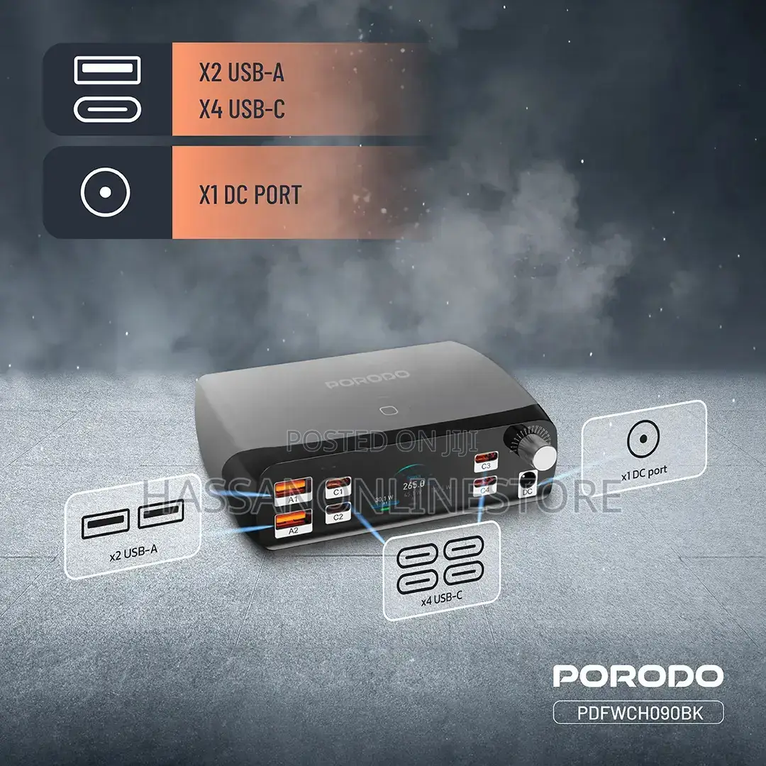 Porodo Powergate Smart Charging Station