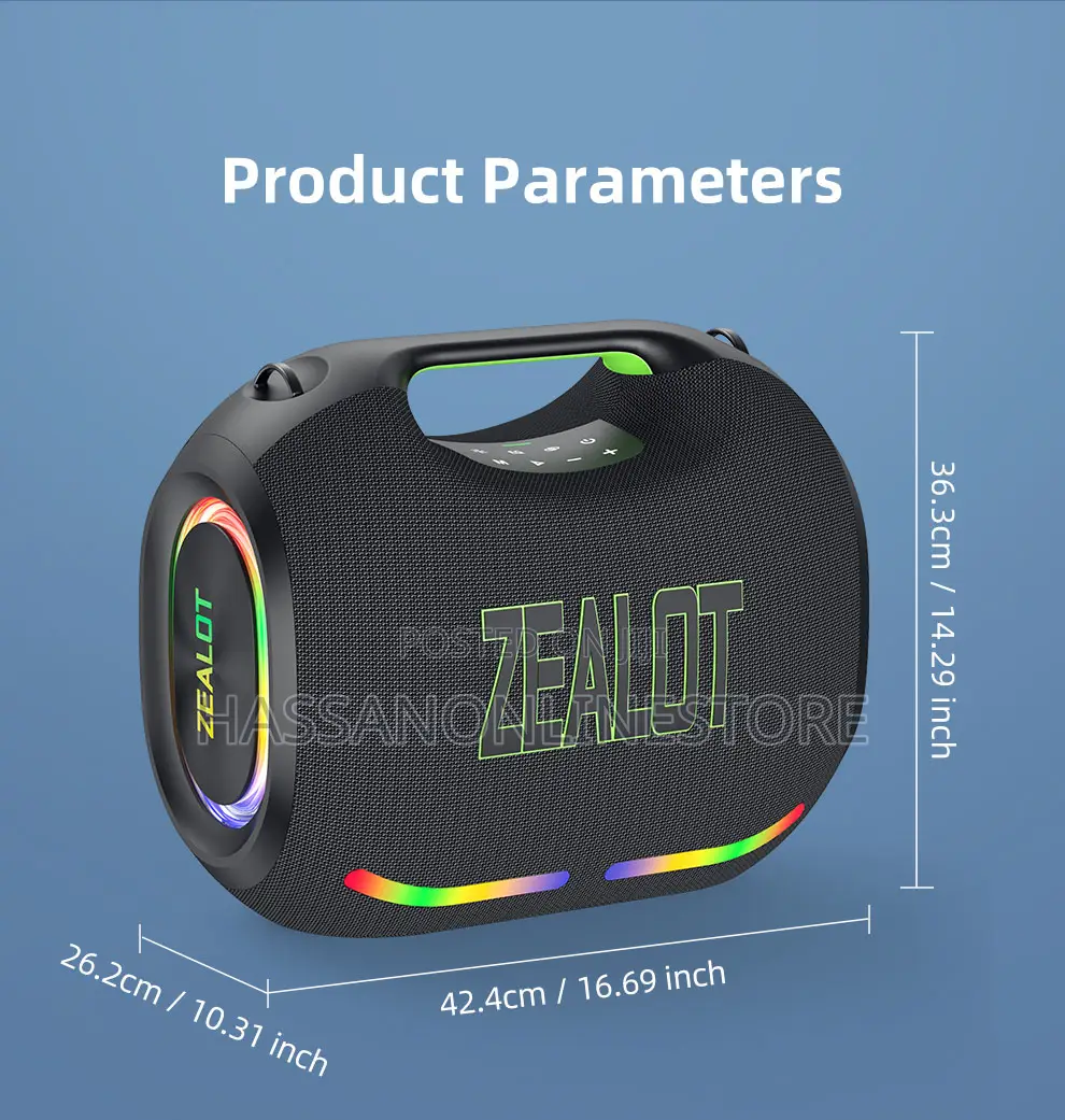 Zealot Ze21 250w Subwoofer Party Speaker